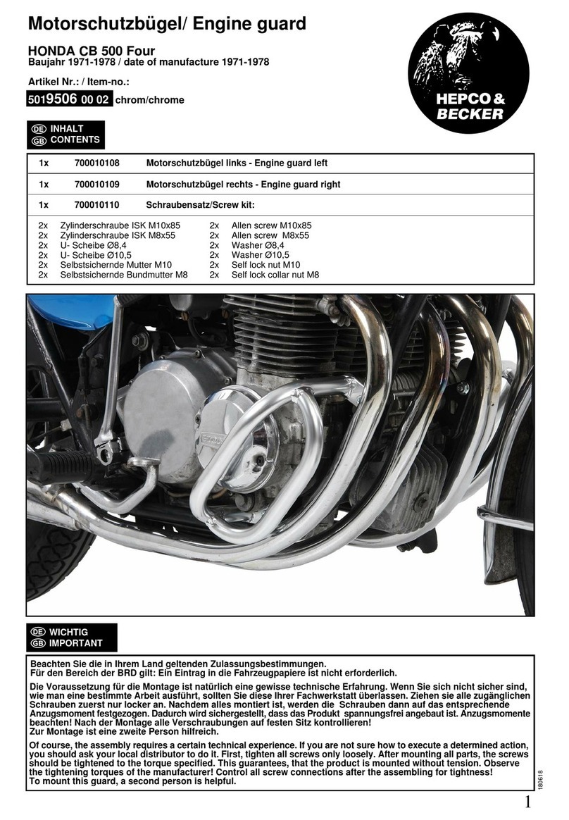 hepco & becker 5019506 00 02 User manual