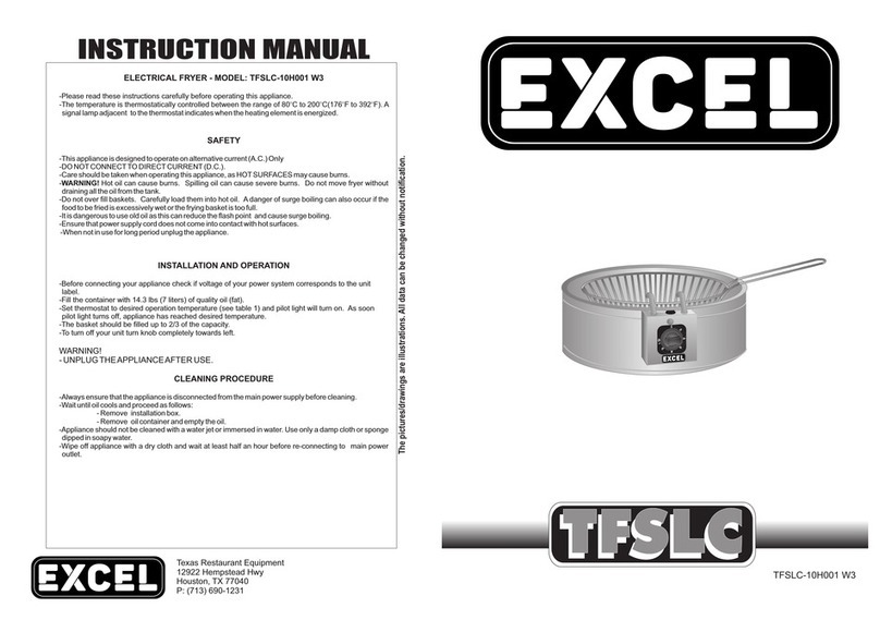 Excel TFSLC-10H001 W3 instruction manual