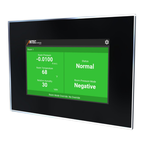 Price Antec controls MVM Series User manual