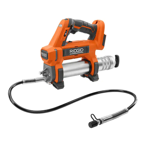 RIDGID R860445 User manual