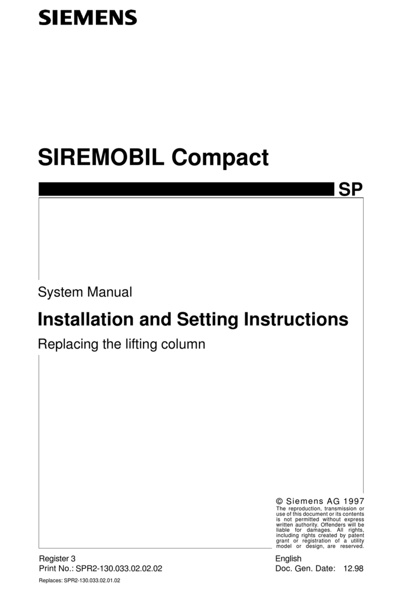Siemens SIREMOBIL Compact System manual
