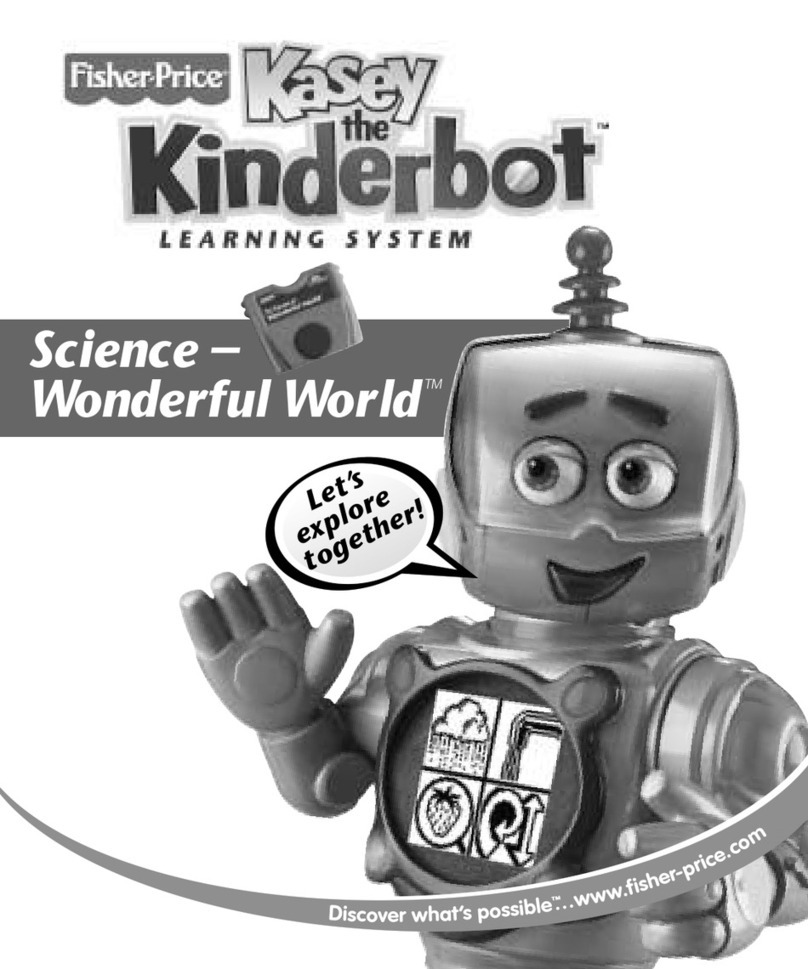 Fisher-Price Kasey the Kinderbot User manual