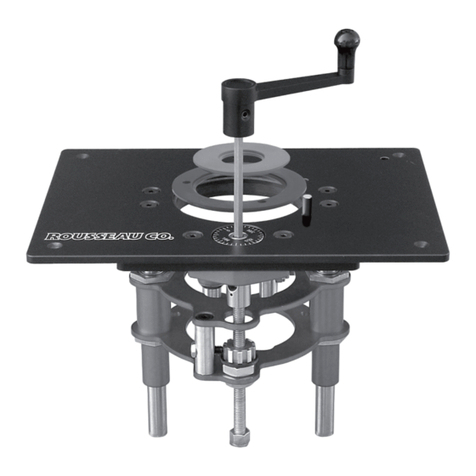 Rousseau Router Lift LS User manual