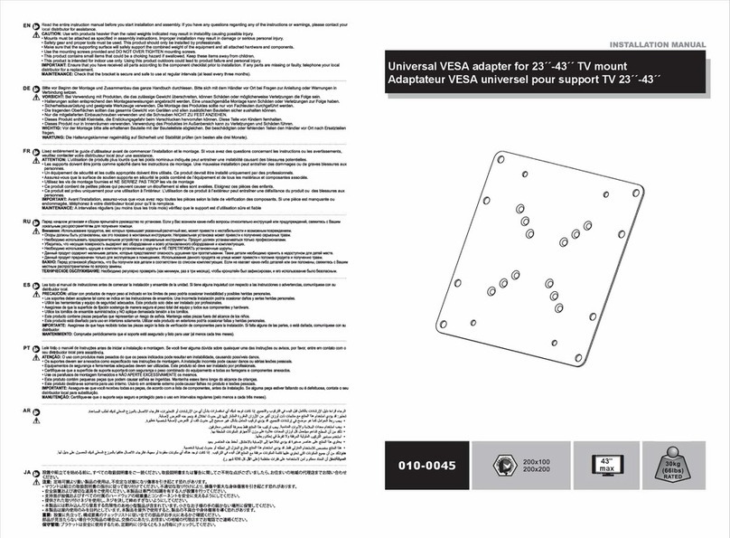 Kimex 010-0045 installation manual