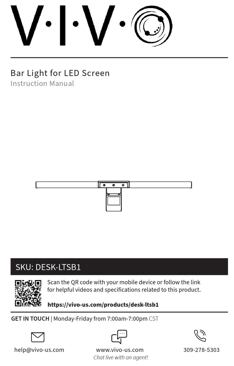 Vivo DESK-LTSB1 instruction manual