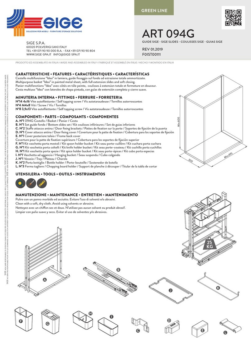 SIGE 094G User manual