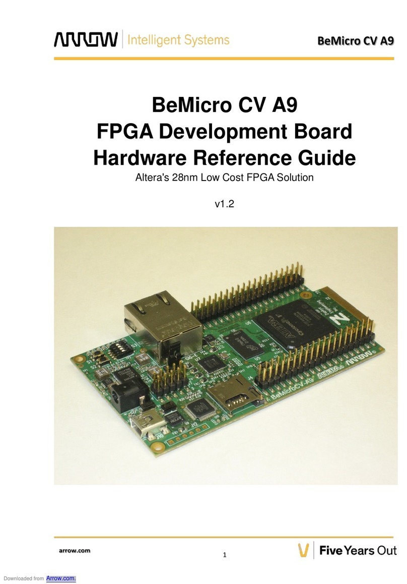 Arrow BeMicro CV A9 Operating and maintenance manual Arrow BeMicro CV A9 Operating and maintenance manual