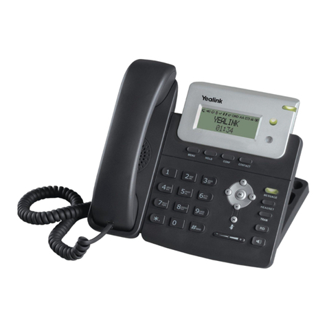 Yealink T20 User manual