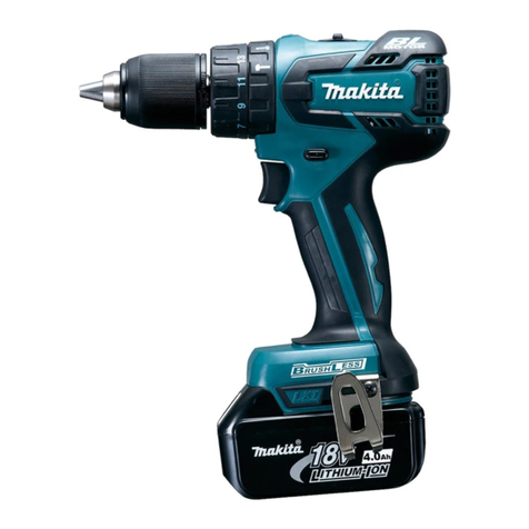 Makita DHP459 User manual