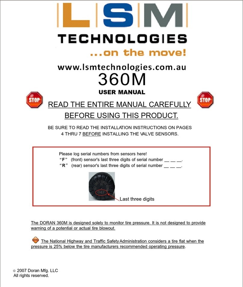 LSM Doran 360M user manual