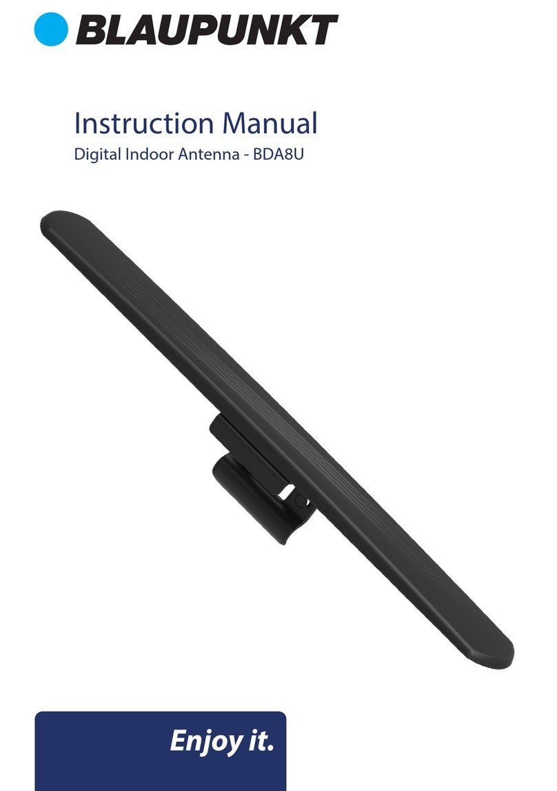 Blaupunkt BDA8U instruction manual