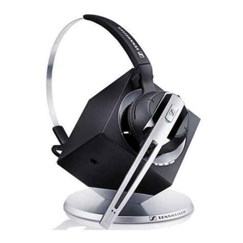 Sennheiser DECT Comfort calls DW Office quick guide