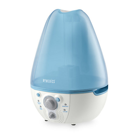 HoMedics HUM-8S10 Instruction manual and  warranty information