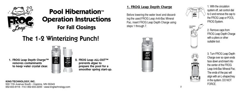 FROG Leap Pool Hibernation User manual