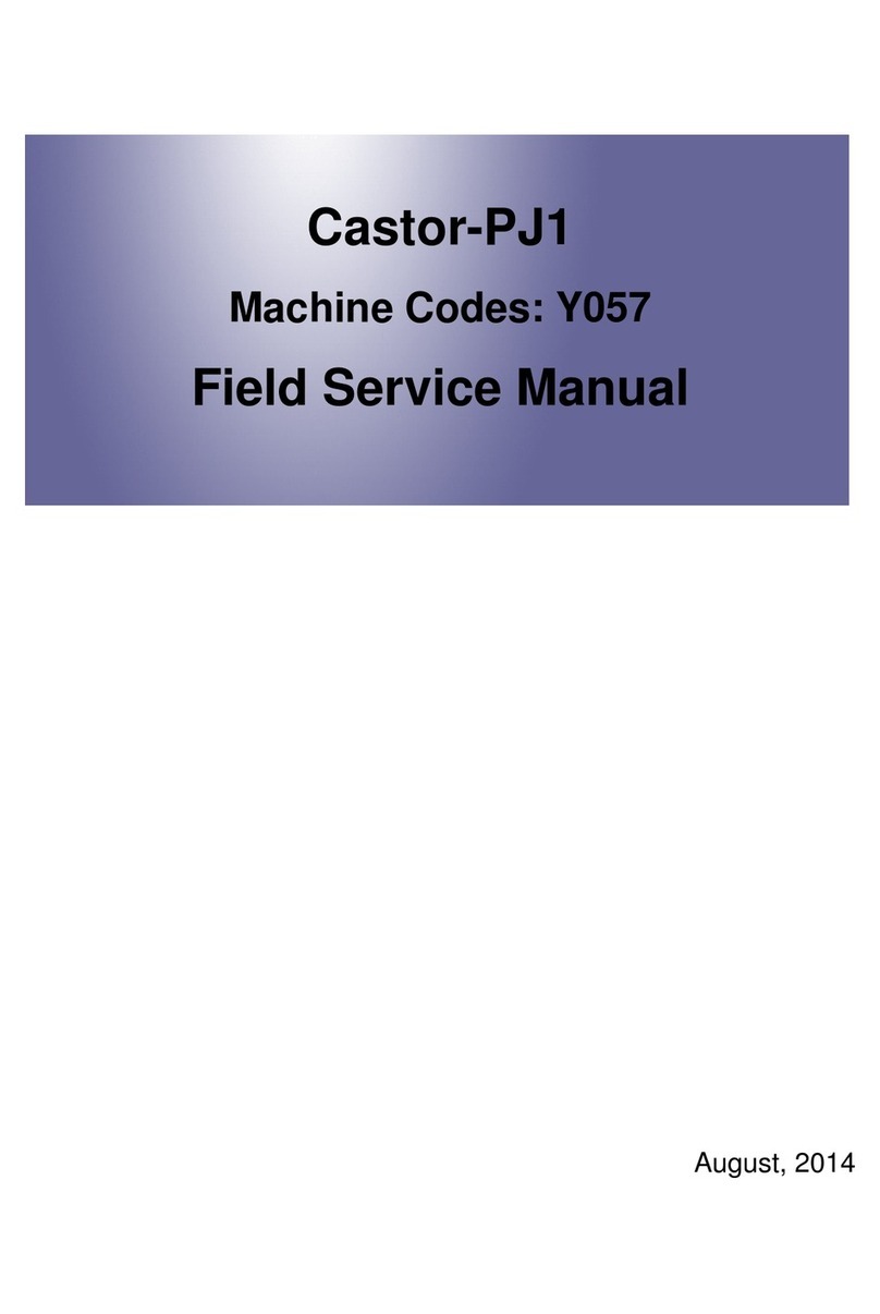 CASTOR Y057 Field service manual