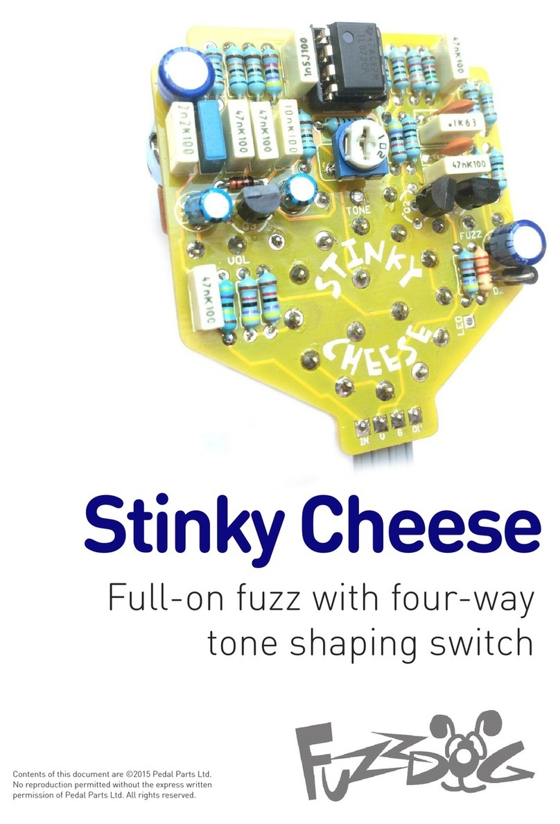 FuzzDog Stinky Cheese User manual