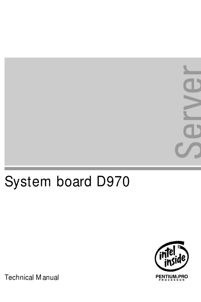 Siemens Nixdorf D970 Technical manual