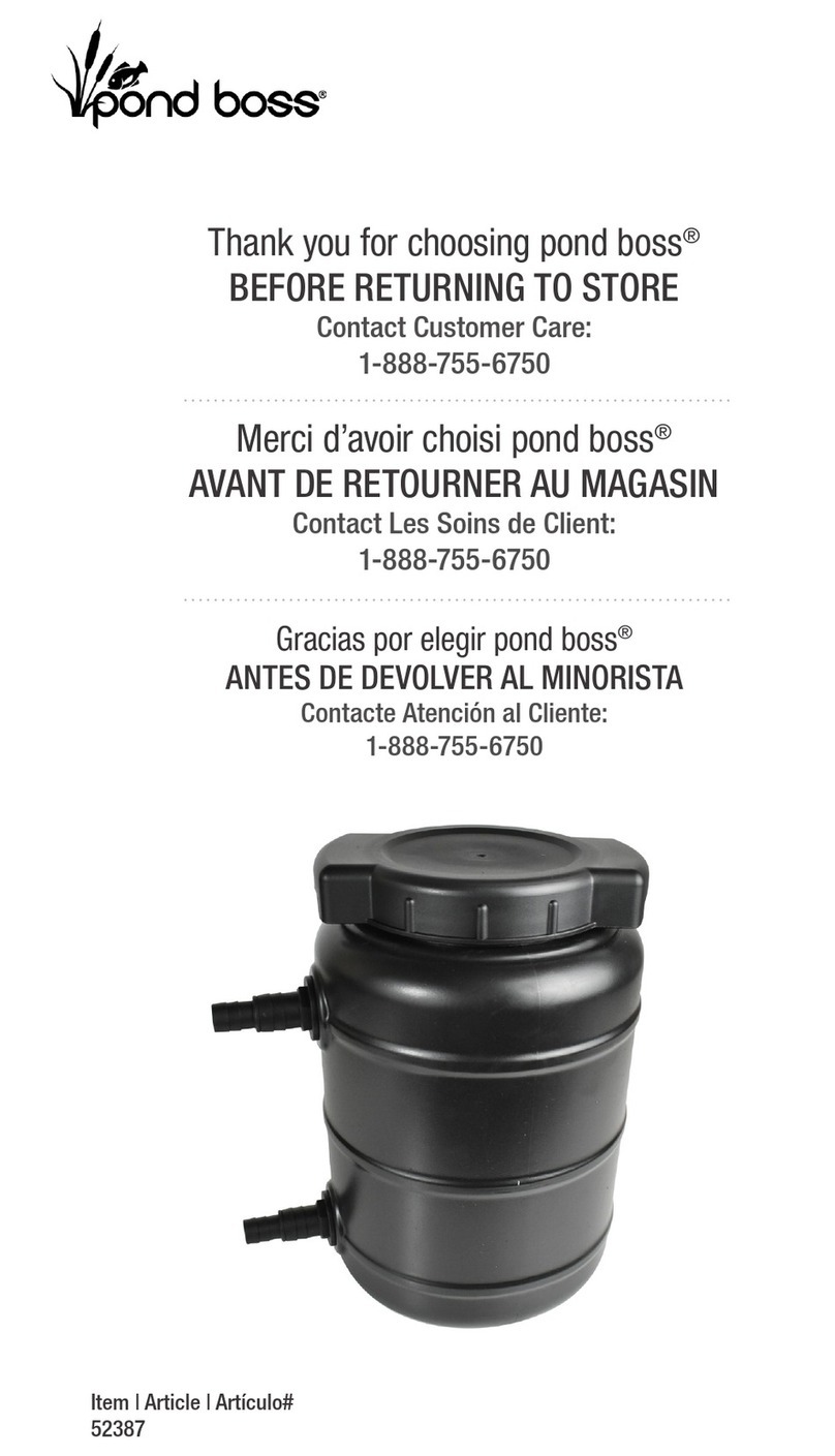 Pond Boss 52387 User manual