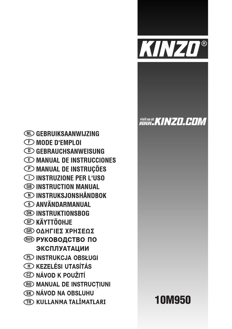 KINZO 10M950 instruction manual