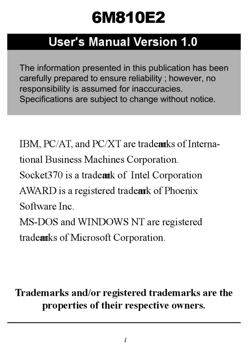 Acorp 6M810E2 User manual