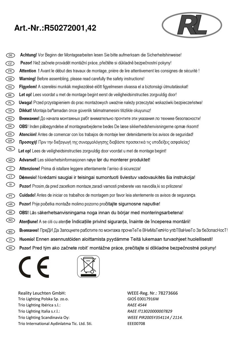RL R50272001,42 User manual