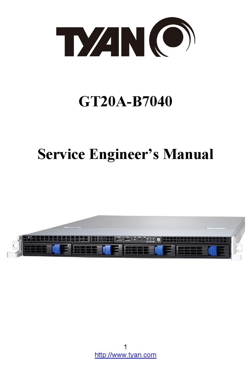 TYAN GT20A-B7040 Quick start guide