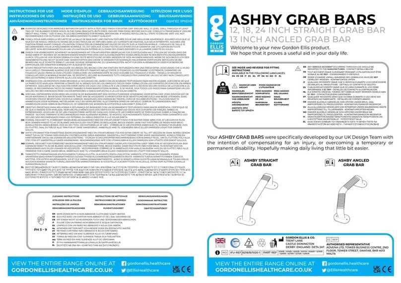 Gordon Ellis & CO ASHBY 6218/B manual