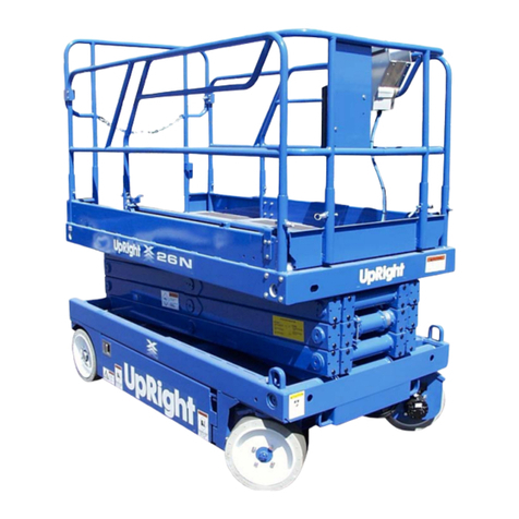 Upright X Series Service & parts manual