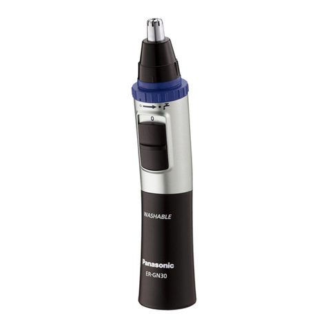 Panasonic ER-GN30 operating instructions