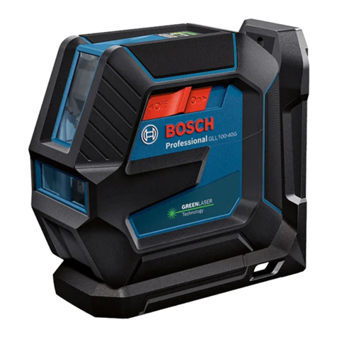 Bosch GLL100-40G Assembly instructions