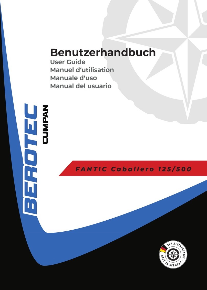 BEROTEC CUMPAN FANTIC Caballero 125 user guide BEROTEC CUMPAN FANTIC Caballero 125 user guide
