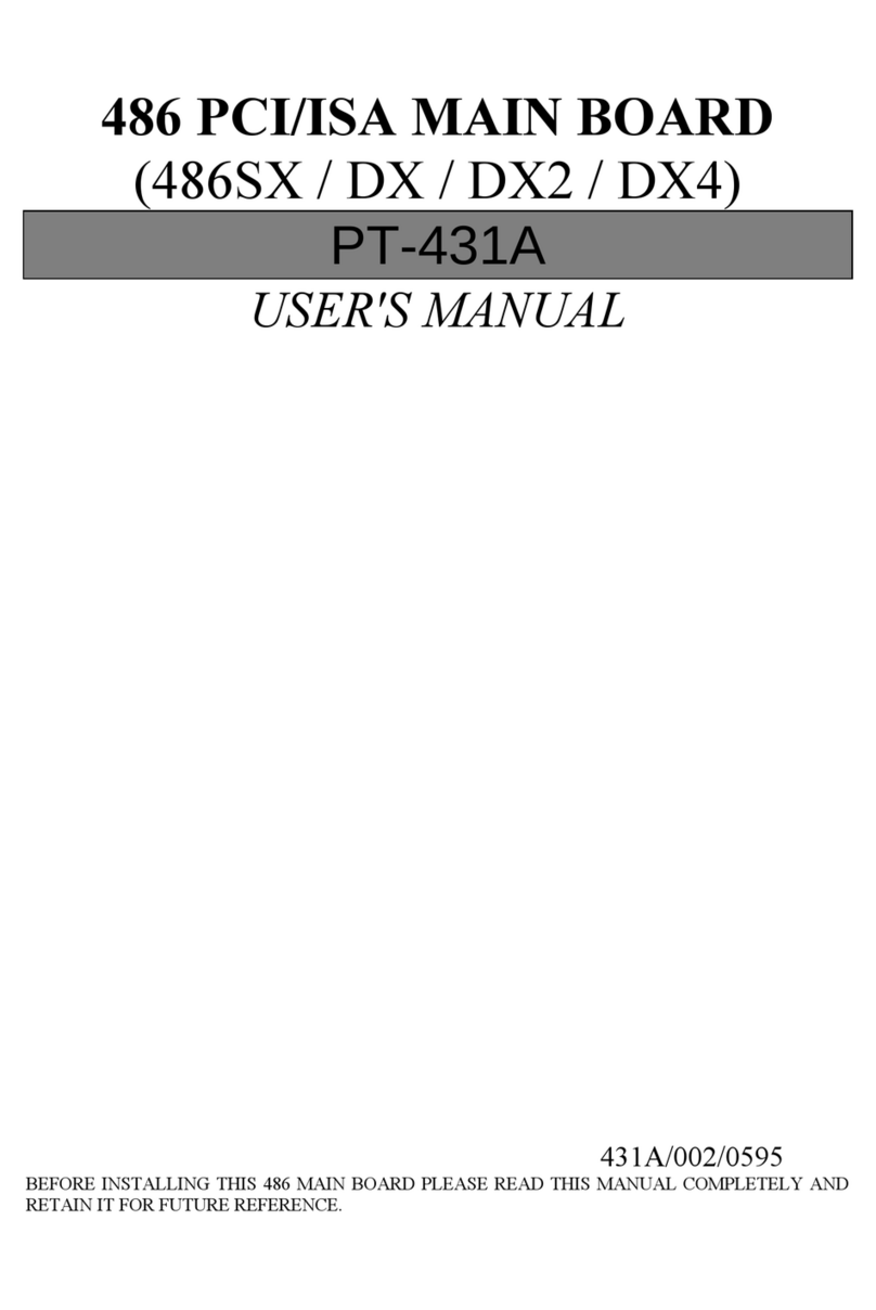 Pine Technology PT-431A user manual