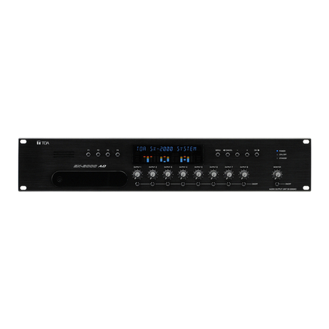 Toa SX-2000 SERIES Firmware update procedure