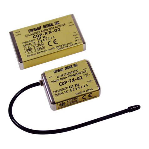 CIRCUIT DESIGN CDP-02N Series User manual