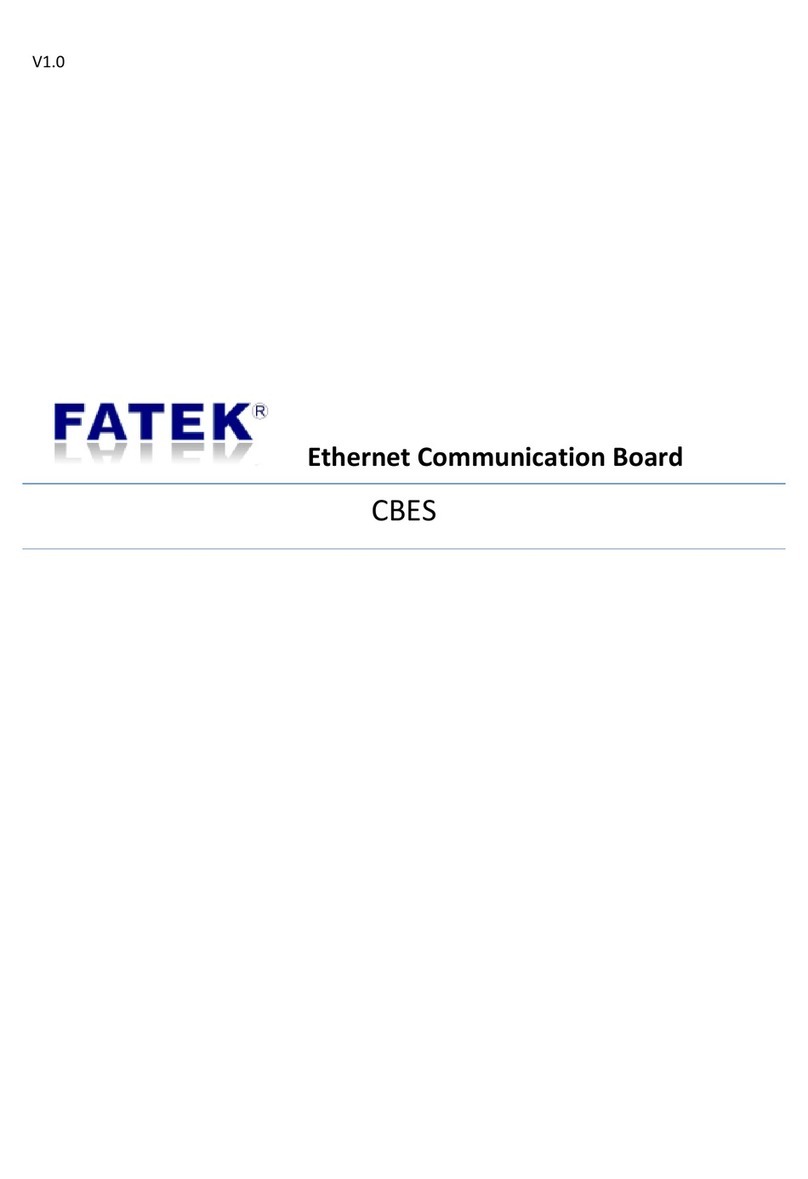 FATEK FBs-CBES Series manual