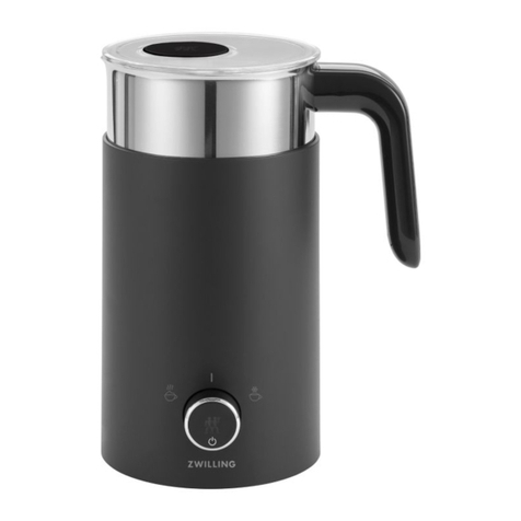 Zwilling ENFINIGY MILK FROTHER operating instructions Zwilling ENFINIGY MILK FROTHER operating instructions