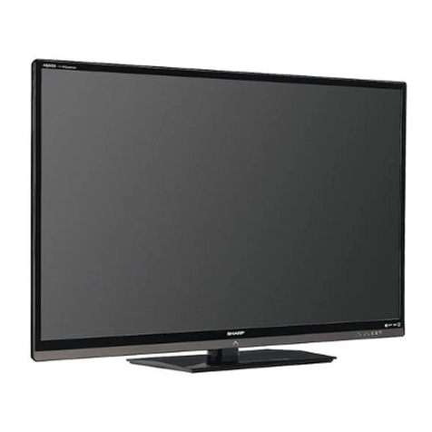 Sharp LC-LE831E Series Installation guide
