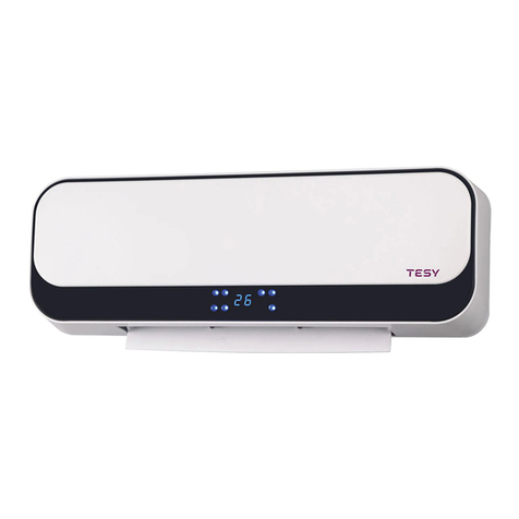 TESY HL 280 W PTC Parts list manual