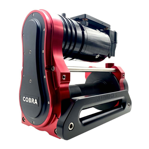 Red Winches COBRA 2 XL User manual