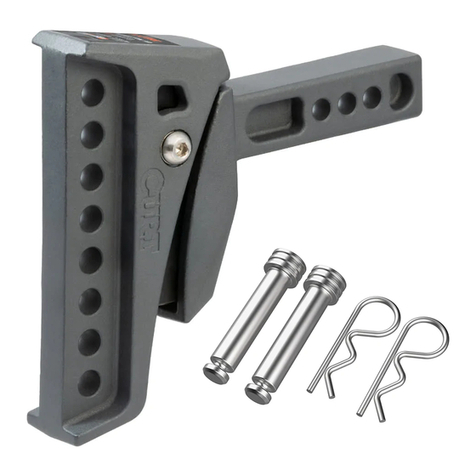 Curt Manufacturing 45969-85 installation manual Curt Manufacturing 45969-85 installation manual