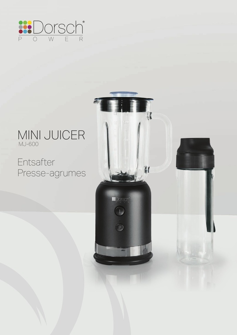 Dorsch Power MJ-600 User manual