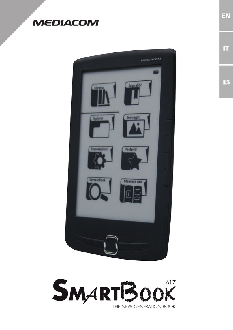 Mediacom SmartBook 617 quick guide