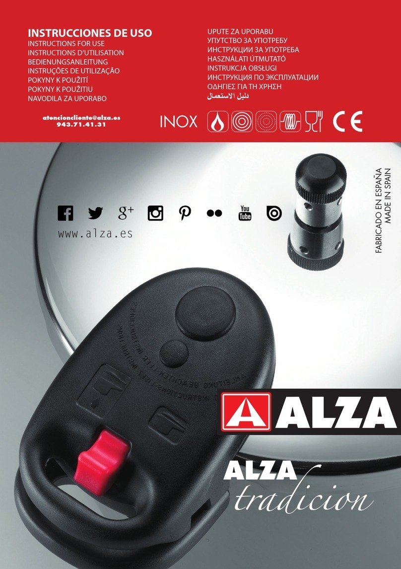 ALZA Tradicion Instructions for use