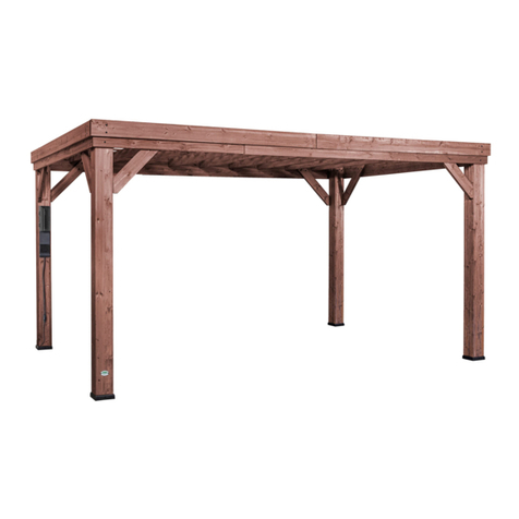 Backyard Discovery 14x10 BROCKTON PERGOLA Owner's manual & assembly instructions Backyard Discovery 14x10 BROCKTON PERGOLA Owner's manual & assembly instructions