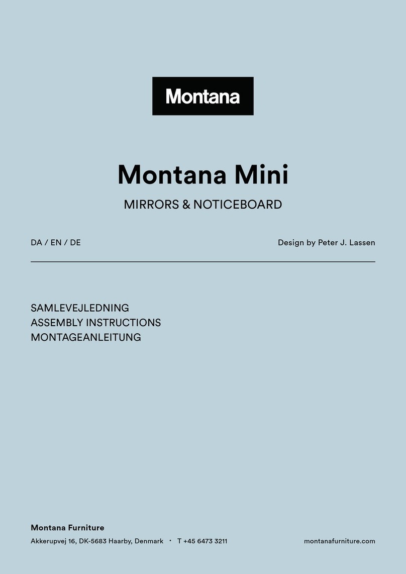 Montana Mini Assembly instructions Montana Mini Assembly instructions