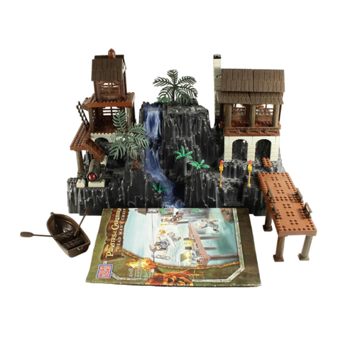 Mega Bloks Pirates of the Caribbean manual