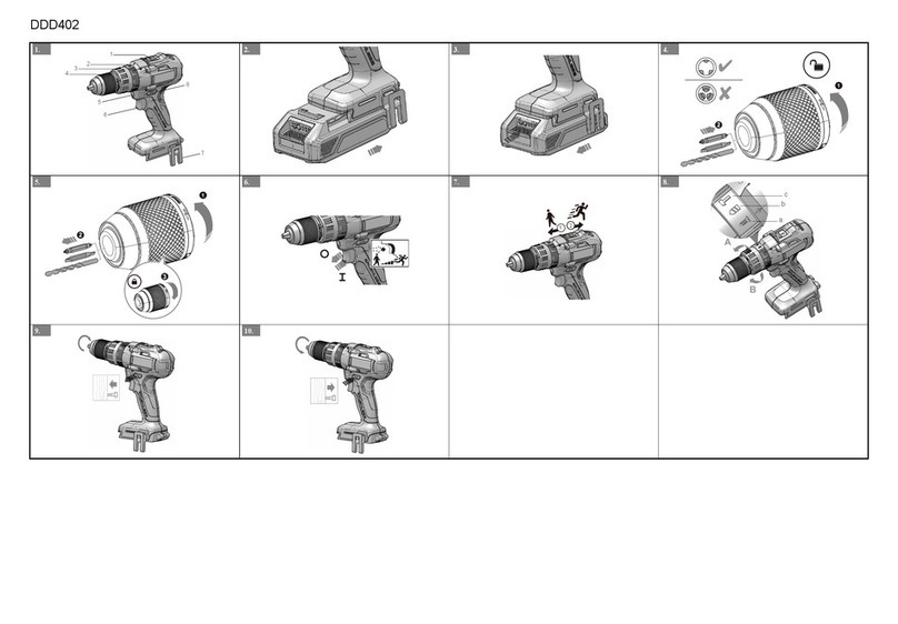 GreenWorks DDD402 Operator's manual