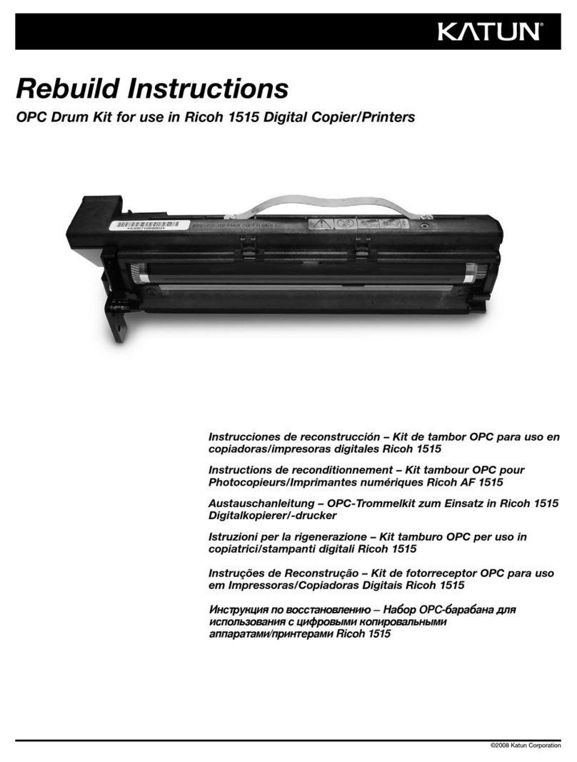 Katun OPC Rebuild Instructions
