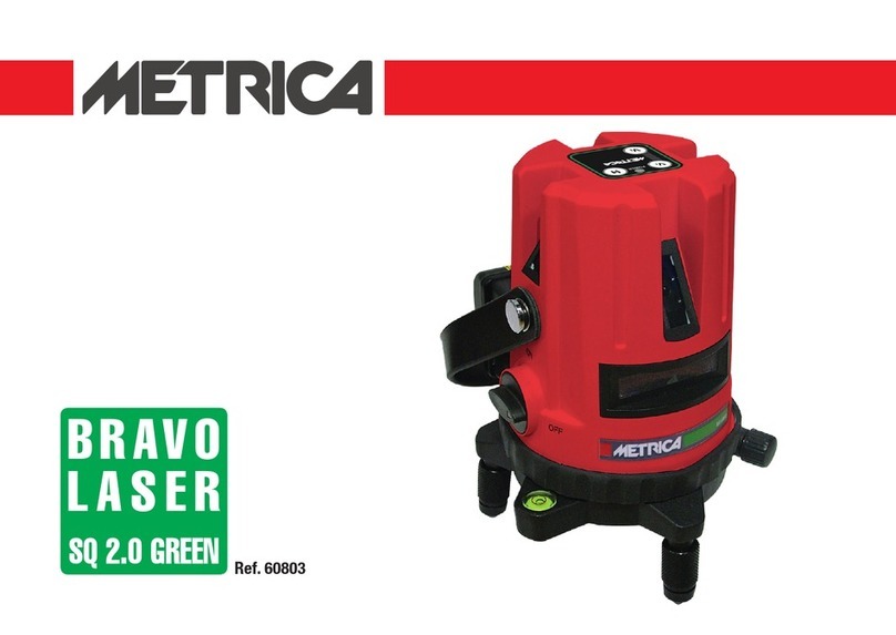 Metrica BRAVO LASER SQ 2.0 User manual