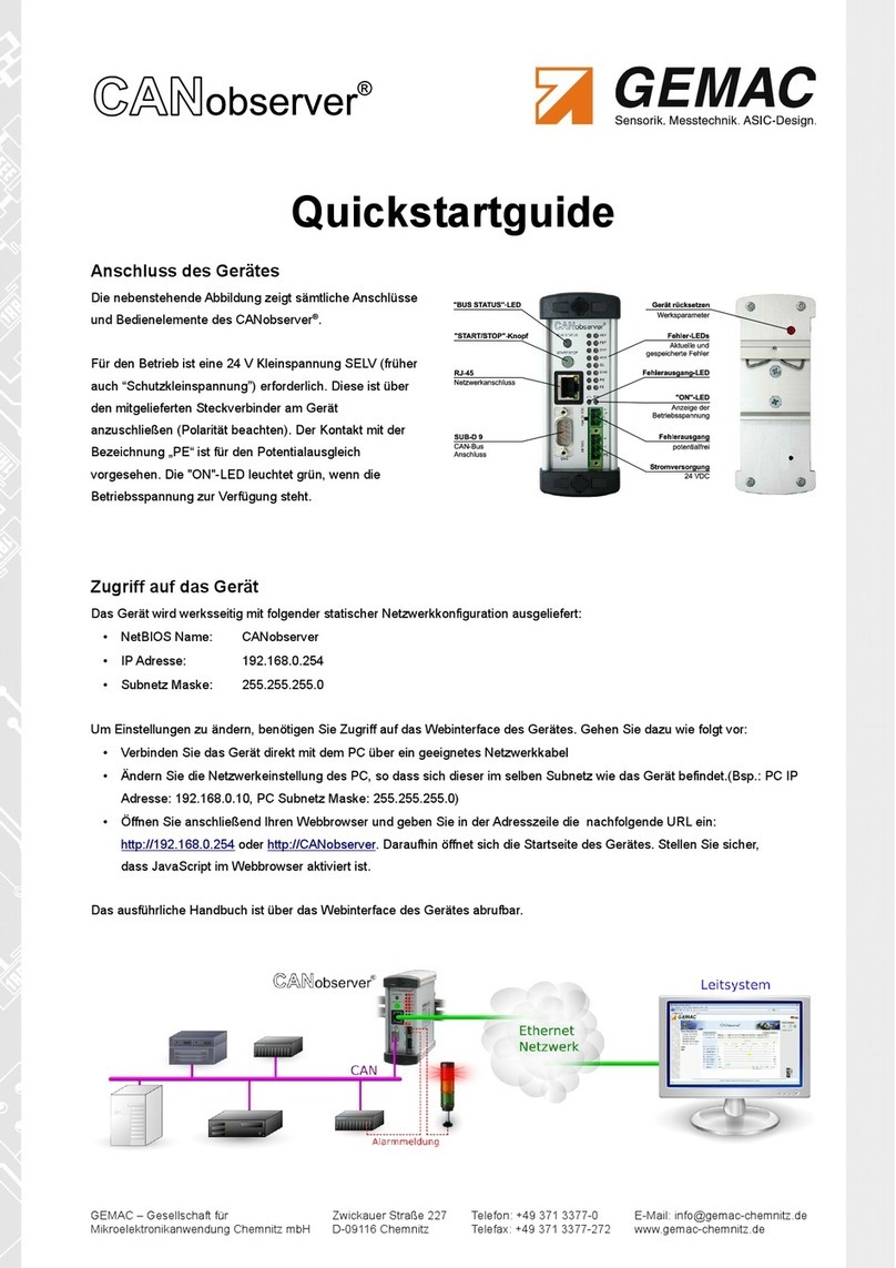 GEMAC CANobserver quick start guide